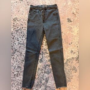 Madewell Women's Skinny Jeans - Soft Black
